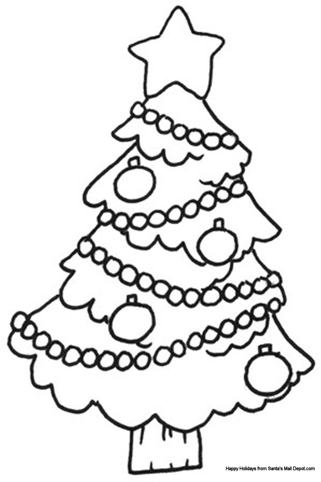 1052x1577 Christmas Coloring Page The Sun Flower Pages