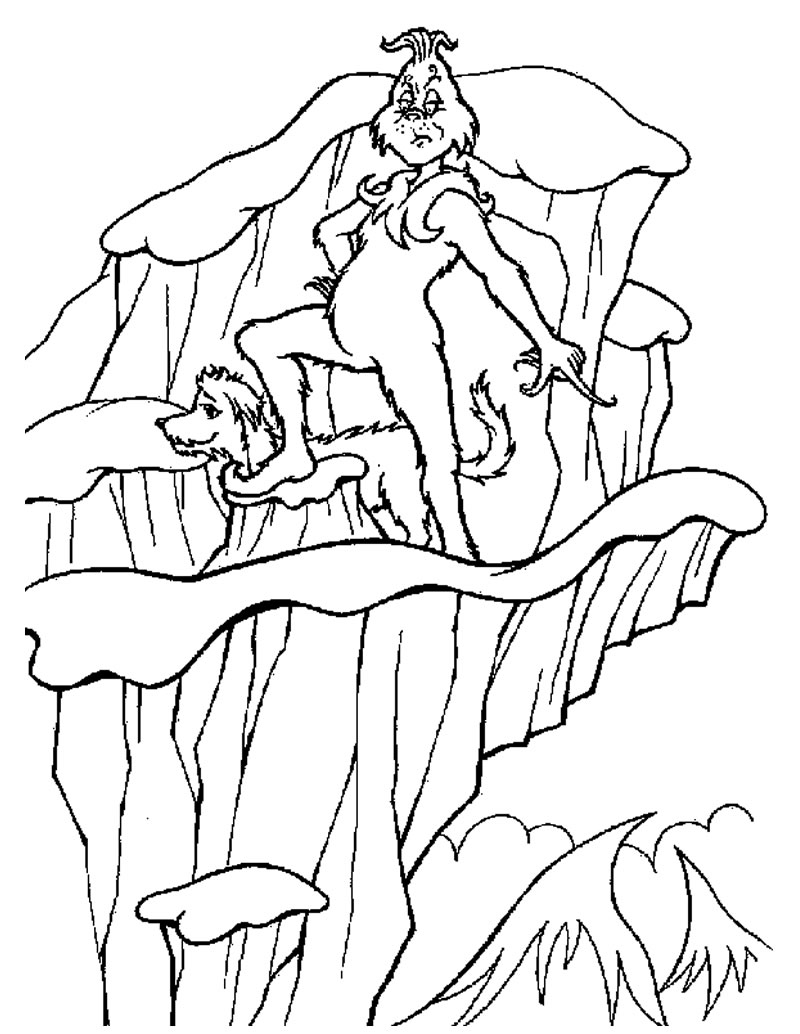 800x1034 Free Printable Grinch Coloring Pages For Kids The Grinch Coloring