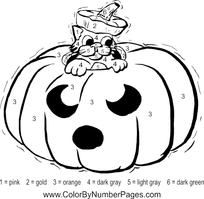 700x683 Color By Number Coloring Pages