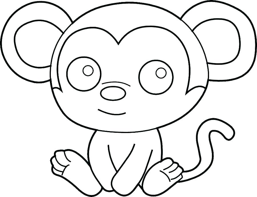 900x690 Simple Coloring Pages Preschoolers Easy Coloring Pages