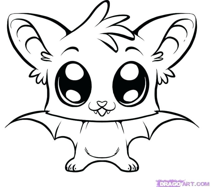 678x600 Easy Coloring Pages For Kids Or Colour Drawing For Children