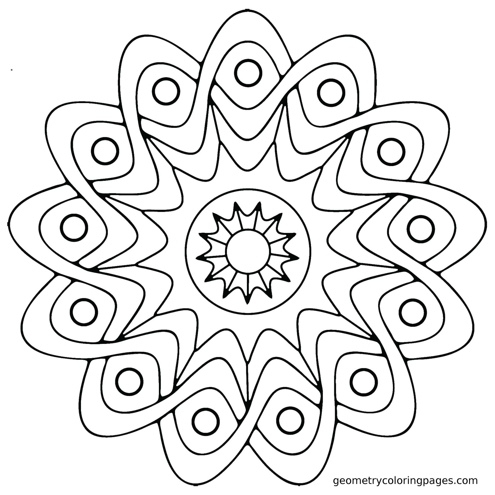 1700x1700 Marvelous Easy Mandala Coloring Pages Draw To Color Of Trends