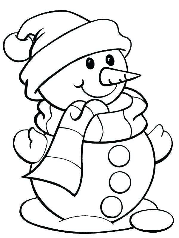 600x799 Easy Christmas Coloring Pages Coloring Sheets Free Simple Coloring