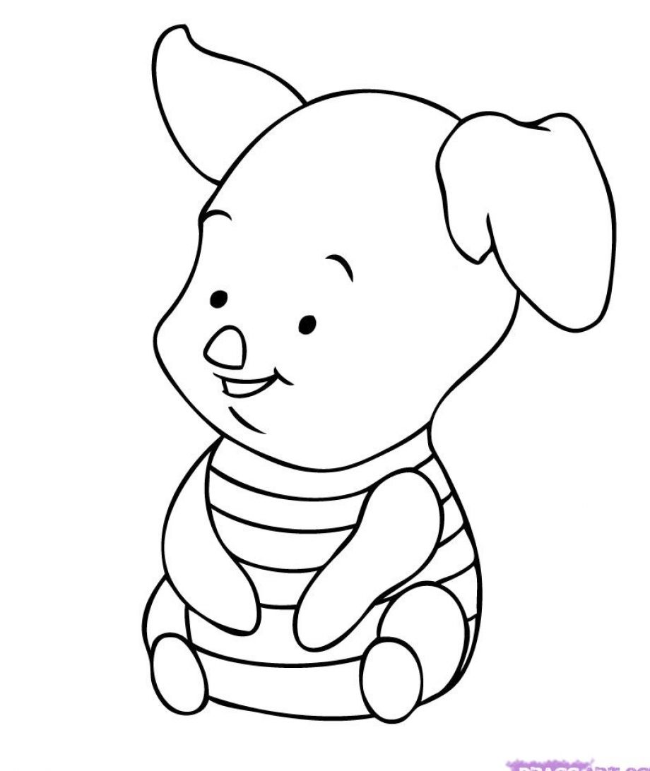 920x1092 Easy Disney Coloring Pages Ahsmaievideoproduction Baby Disney