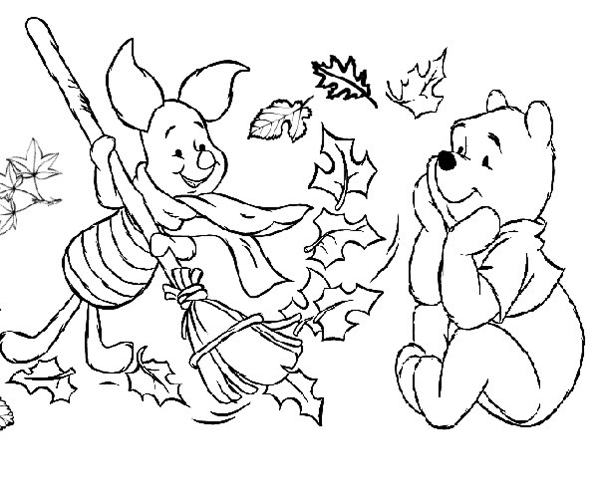 2000x1666 Fall Coloring Pages