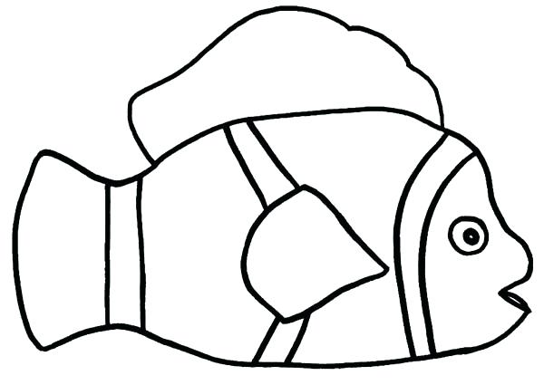 600x425 How To Draw A Clown Also How To Draw Clown Fish Coloring Pages