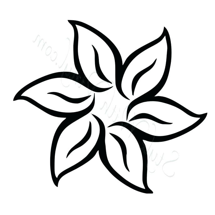 687x687 Coloring Flower Pages Big Flower Coloring Pages Flower Coloring