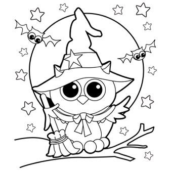 340x340 Owl Witch