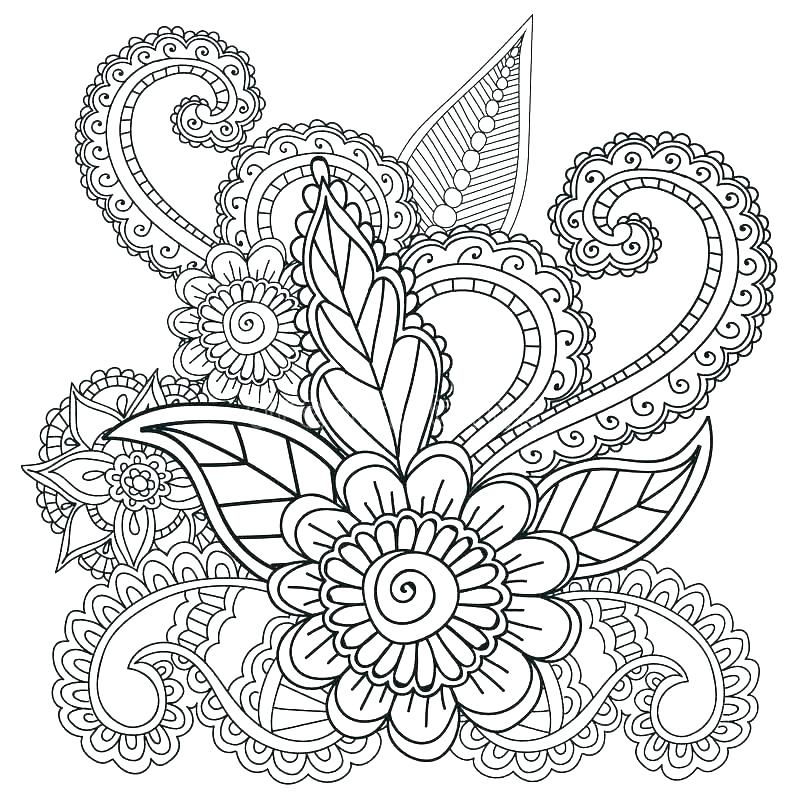 800x800 Henna Coloring Pages Henna Coloring Pages Images Of Simple Henna