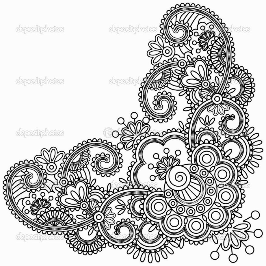 921x921 Henna Coloring Pages Mehndi Page Google Search Embroidery