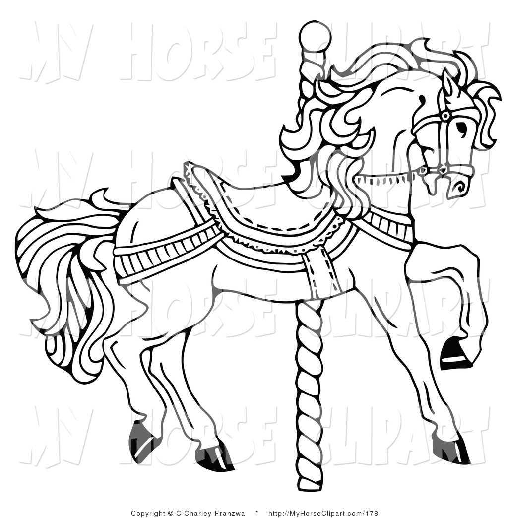 1024x1044 Carousel Coloring Pages