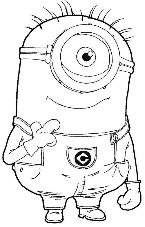 500x778 Despicable Me Drawing Minions By Step