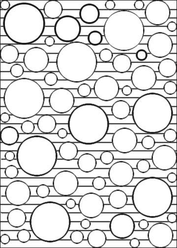 Easy Pattern Coloring Pages