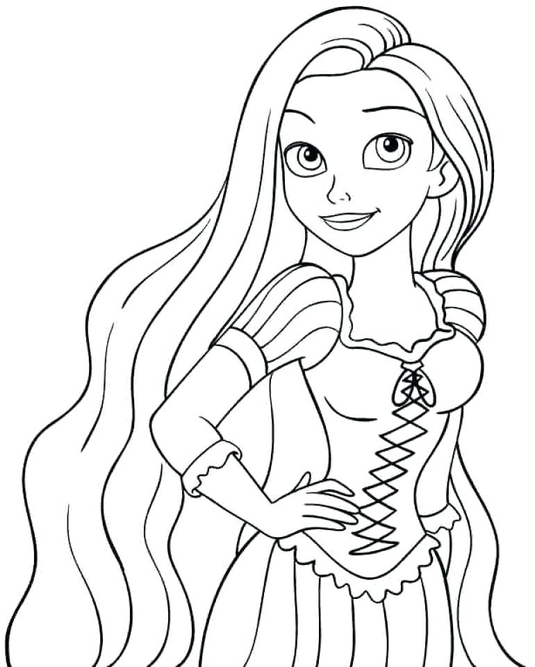 770x960 Disney Princess Coloring Pages Easy Coloring Pages Easy Coloring