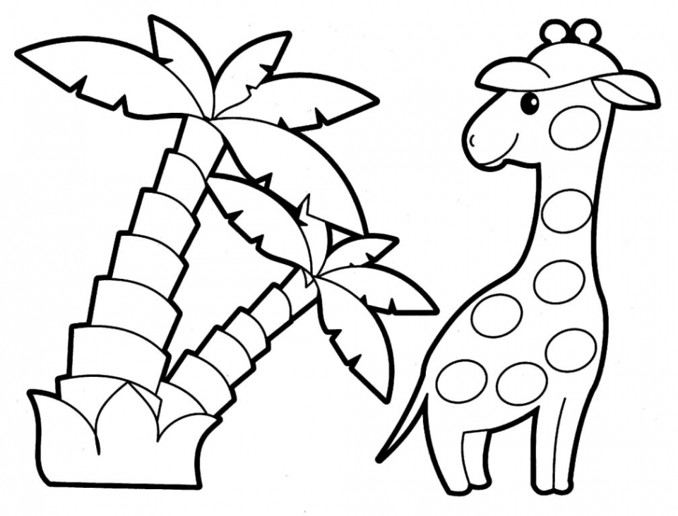 960x731 Get This Easy Printable Animals Coloring Pages For Children 7u4lh !