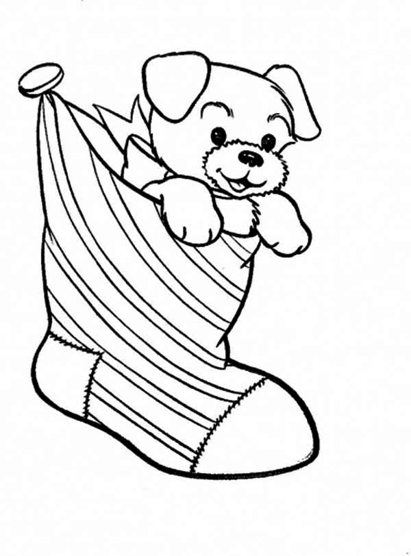 600x812 Best Easy Christmas Stocking Coloring Pages For Kids 2 Free