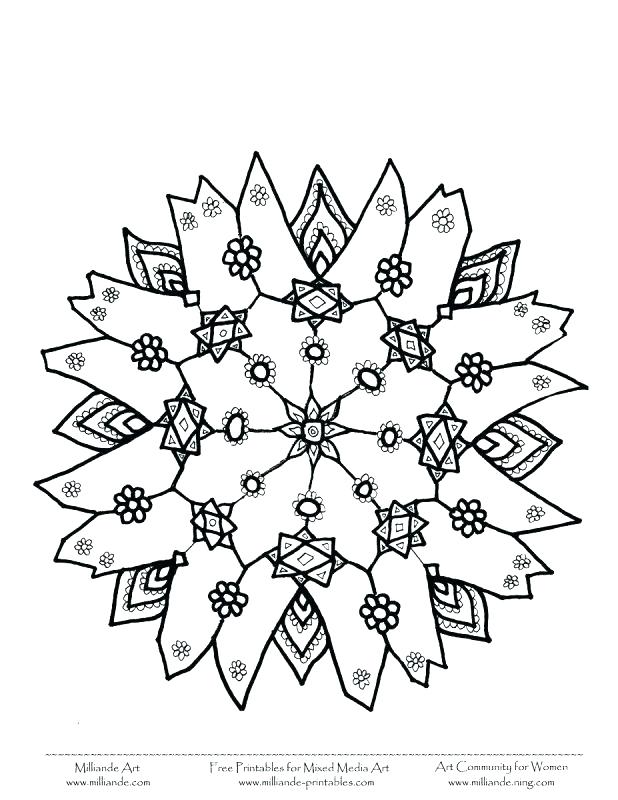 618x800 Snowflake Pictures To Print