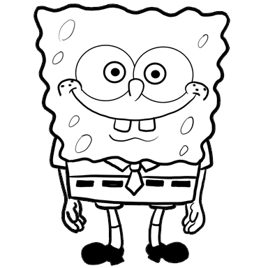 384x384 Spongebob Printables Step Finished Spongebob2 Draw Spongebob