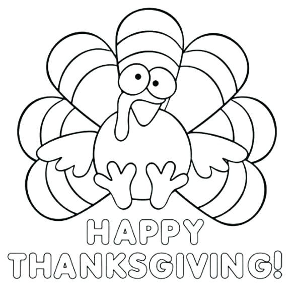 580x581 Easy Thanksgiving Coloring Pages Thanksgiving Coloring Pages