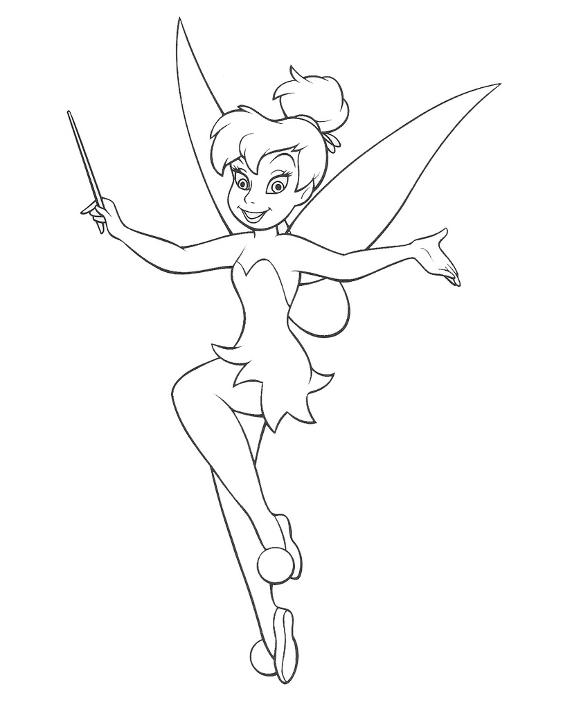 813x1024 Tinkerbell Coloring Pages The Sun Flower Pages