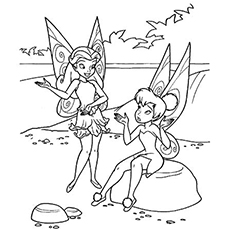 230x230 Top 25 Free Printable Tinkerbell Coloring Pages Online