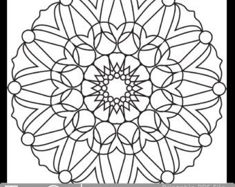 340x270 Fleur De Rose Imprimable Coloriage Pour Adultes, Pdf Jpg