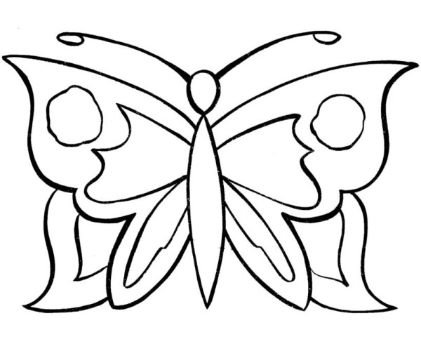 600x490 Free Simple Coloring Pages Free Simple Coloring Pages Simple Dog
