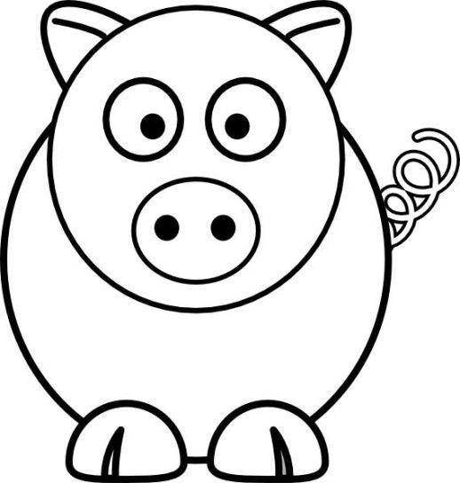518x544 Colouring Pages Easy To Draw