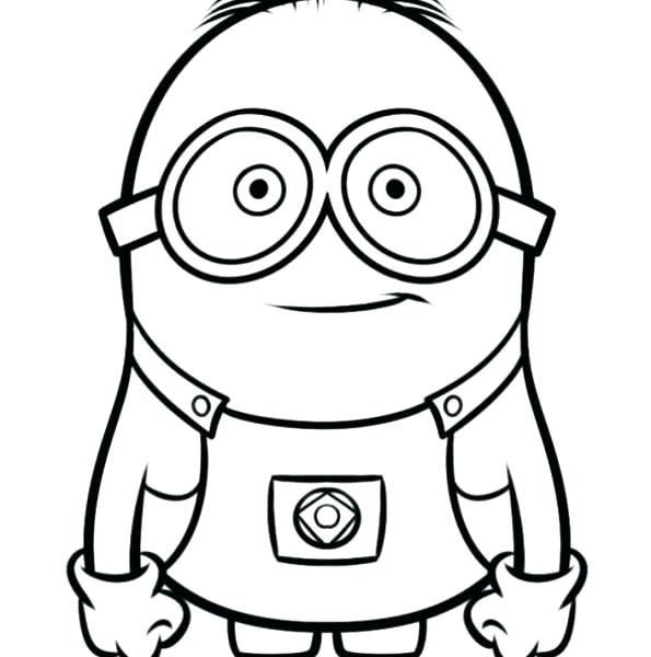 595x600 Easy Christmas Coloring Pages