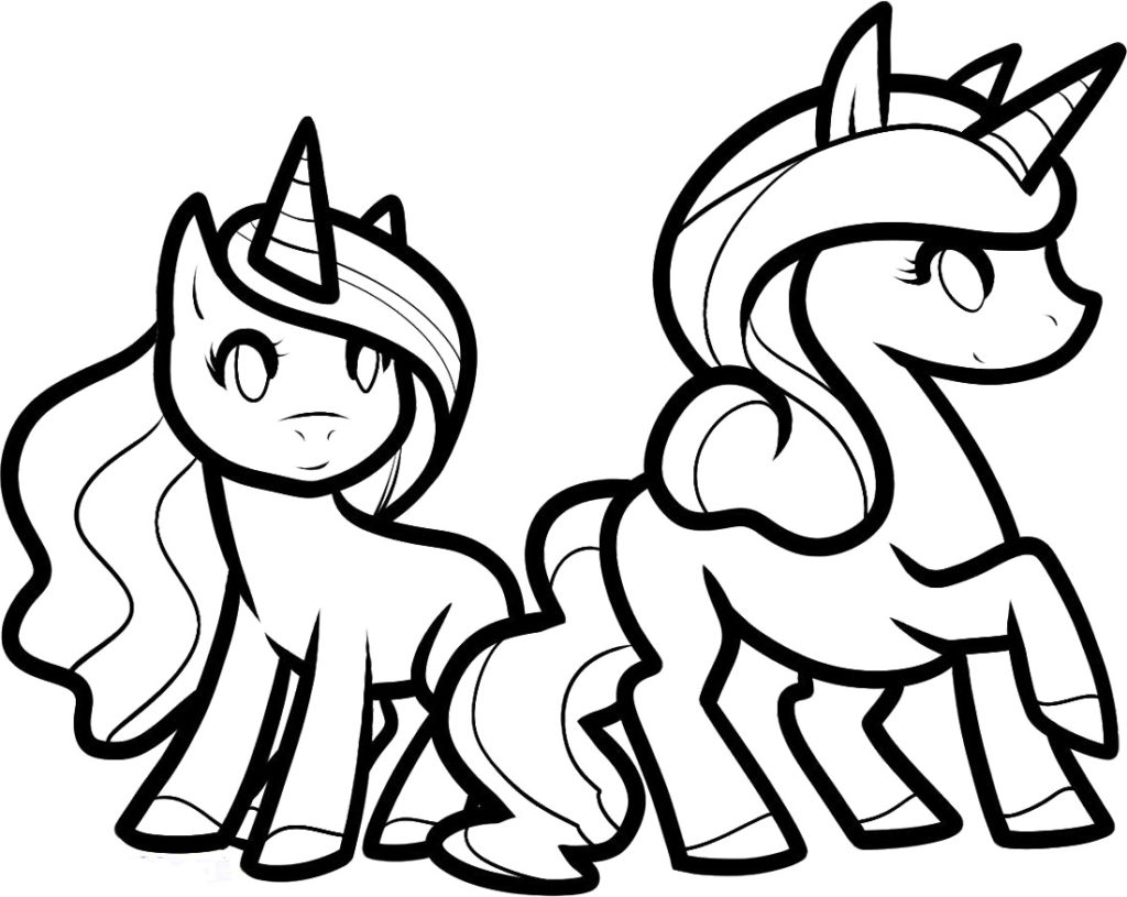1024x815 Unicorn Coloring Sheets Easyfree Pages Amazing Free Best For Kids