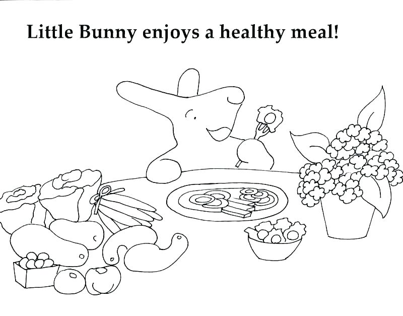 800x627 Healthy Eating Coloring Pages Healthy Eating Breads And Grains