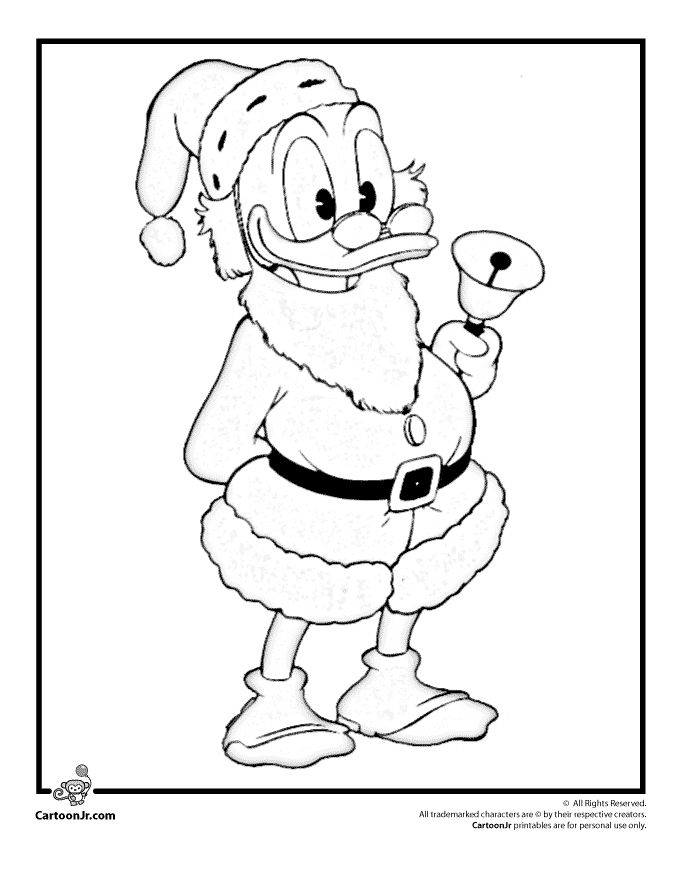 Ebenezer Scrooge Coloring Pages