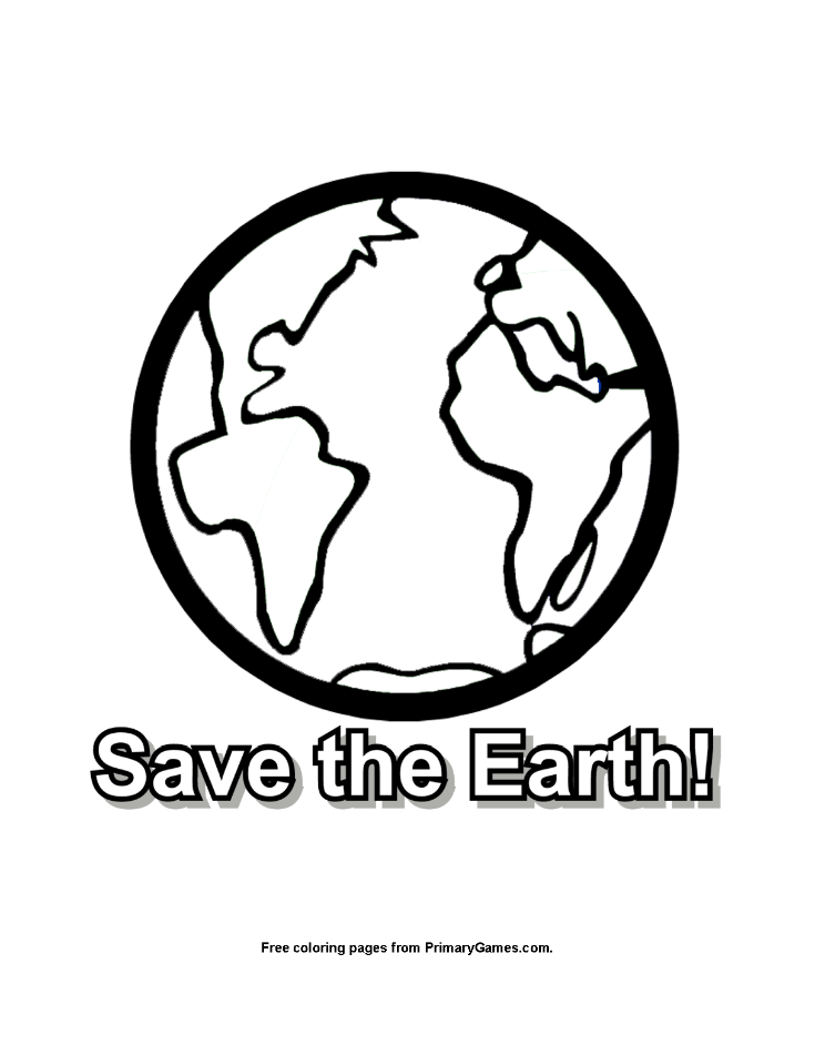 735x951 Earth Day Coloring Pages Ebook Save The Earth Free Printable