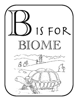 270x350 E Is For Ecosystem Alphabet And Vocabulary Coloring Pages By Teachbig