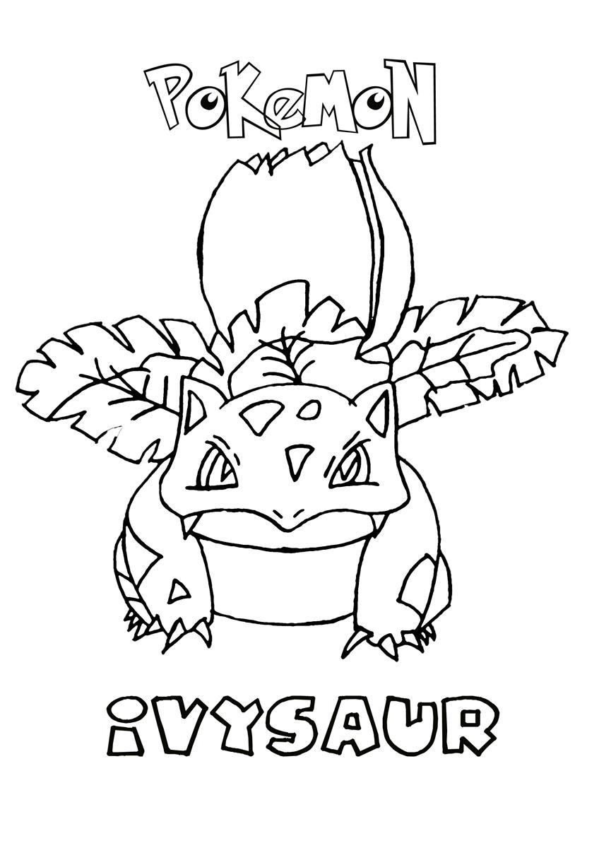 848x1200 Pokemon Coloring Pages Set 1