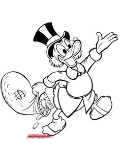 236x301 Scrooge Mcduck Coloring Pages Economics Scrooge