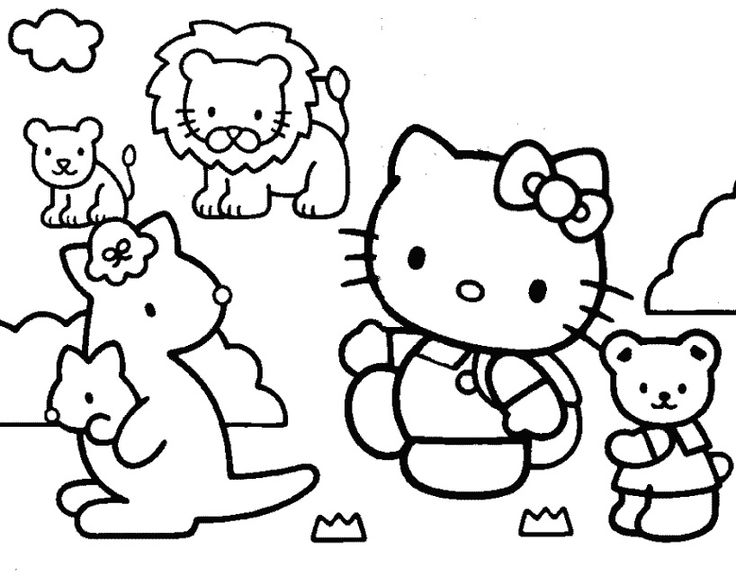 Educational Coloring Pages For Kindergarten
