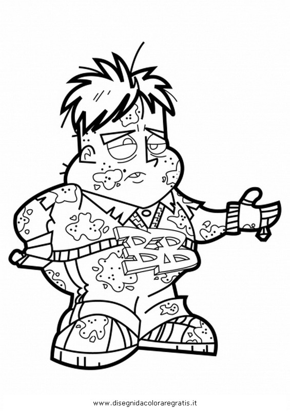 565x800 Kids Coloring Pages Of Johny