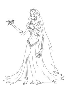 236x302 8 Tim Burton Adult Coloring Book Pages [Printables] Edward