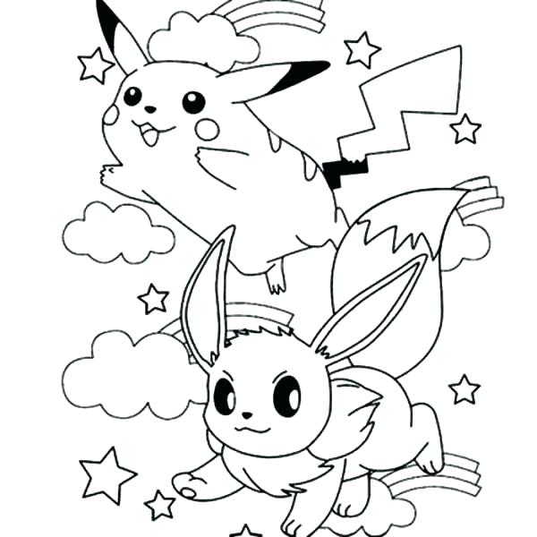 600x600 Eevee Coloring Pages Coloring Pages Coloring Pages Printable Me