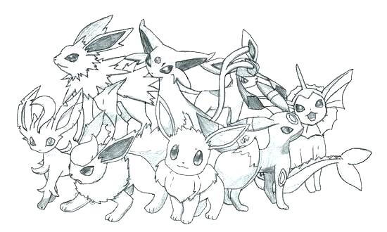 550x330 Eevee Coloring Pages Coloring Pages To Print Coloring Pages