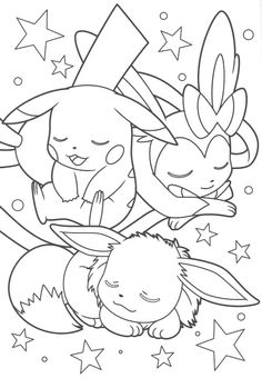 236x340 Pikachu And Eevee Friends Coloring Book Coloring Pagessss