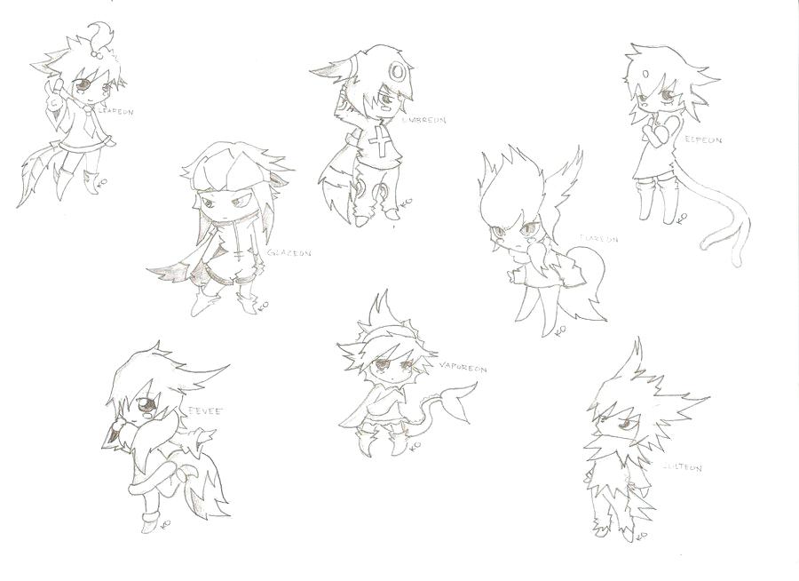 900x654 Eevee Coloring Pages