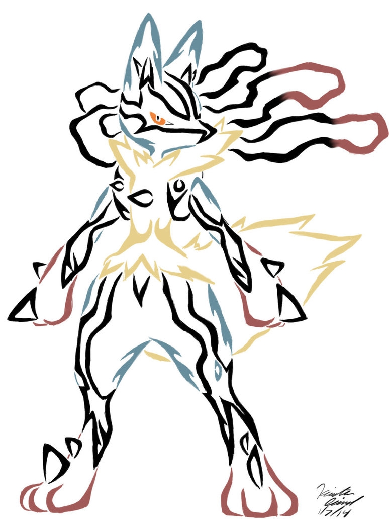 Eeveelutions Coloring Pages