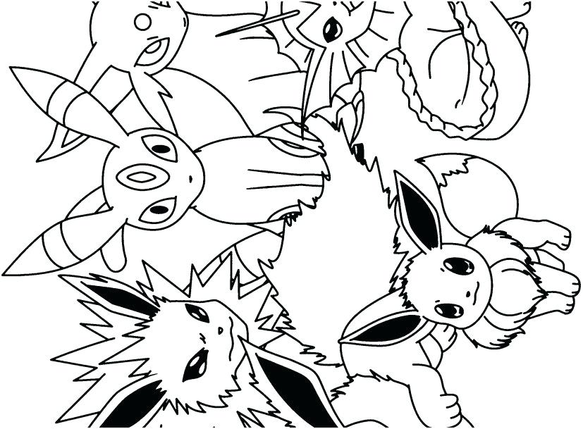 827x609 Pokemon Coloring Pages Eevee Coloring Pages Super Sword My Card