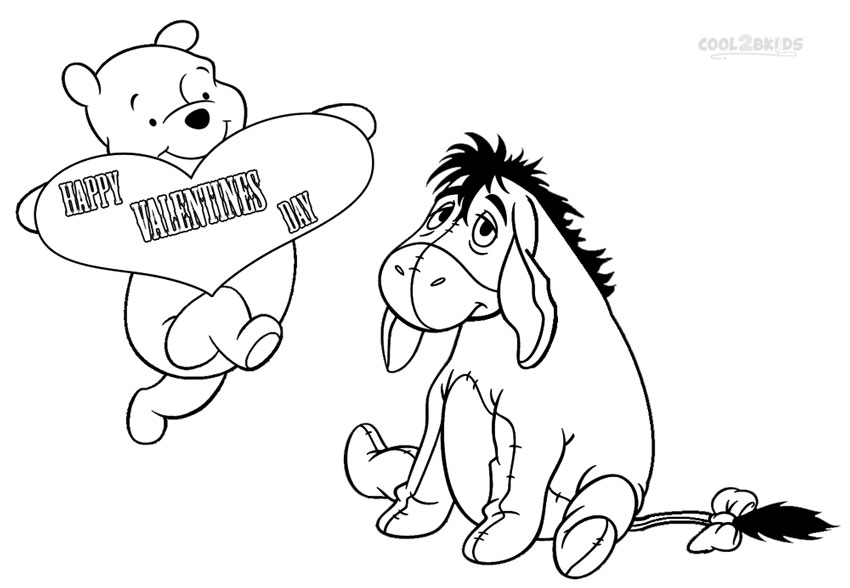 850x588 Printable Eeyore Coloring Pages For Kids Cool2bkids