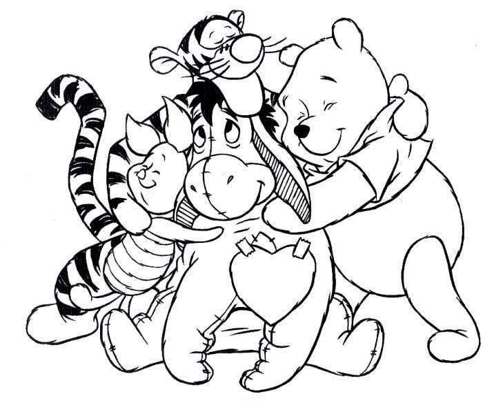Eeyore Coloring Pages