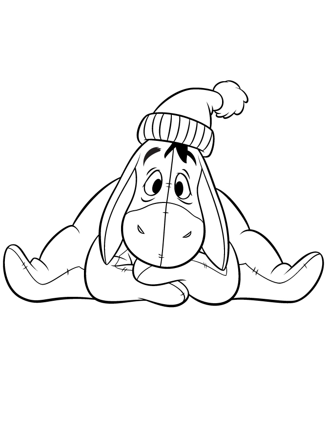 670x867 Eeyore Coloring Pages Awesome Winnie The Pooh Amp Friends Printable