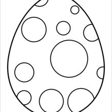 220x220 Egg Coloring Pages