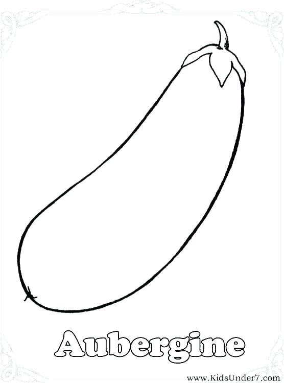 556x749 Squash Coloring Page Eggplant Coloring Page 8 Printable Squash